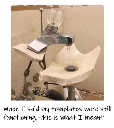 New Template code Working