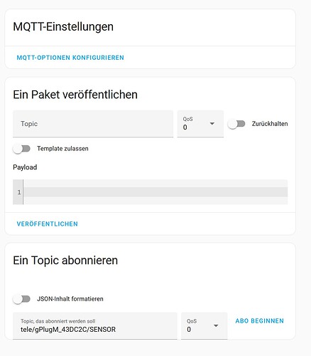 MQTT Subscribe