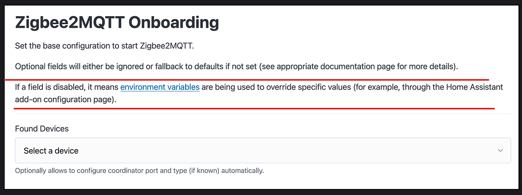 Getting the Zigbee2MQTT Onboarding - Zigbee - Home Assistant Community
