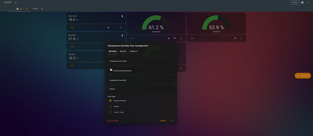 Layout Card showing no layout option - Frontend - Home Assistant Community