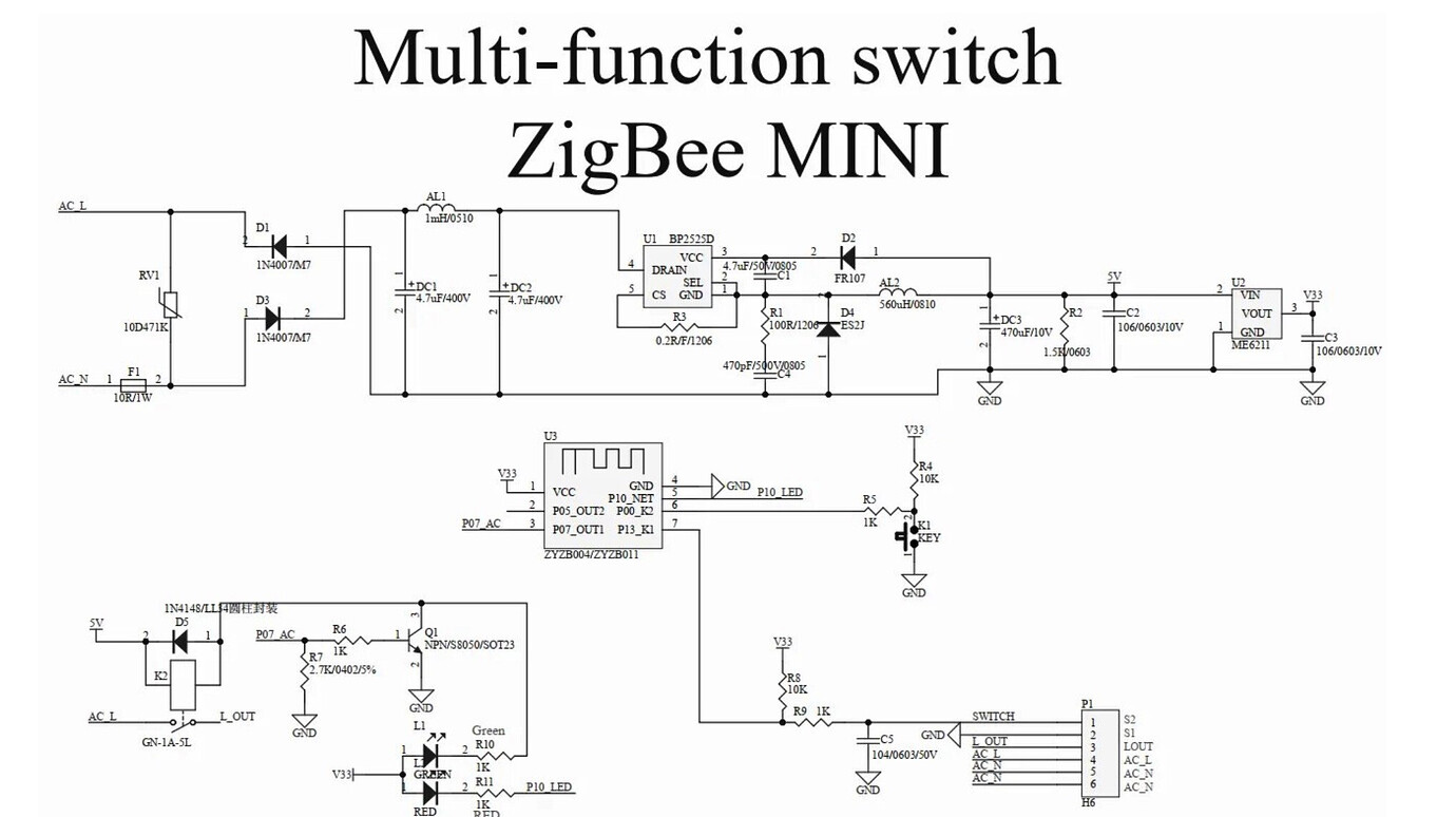 Mains powered Zigbee sensor for door contact (reed relay) - Hardware ...