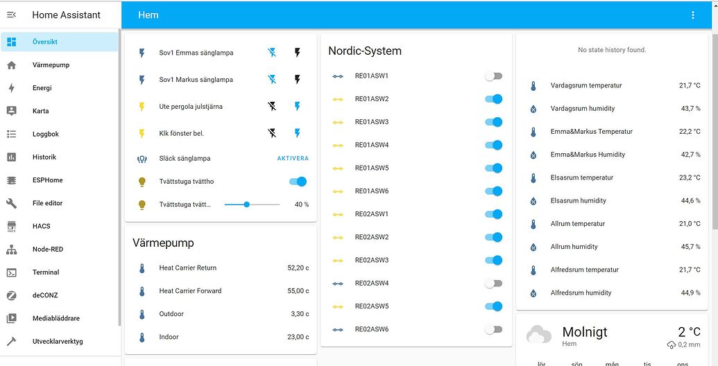 NodeRed and Home Assistant dimmer slider integration NodeRED Home