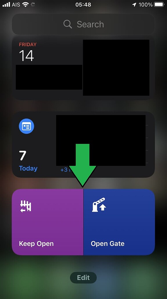Iphone lock screen swipe right Action buttons Need to unlock phone