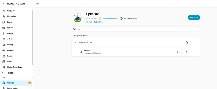 Integration page