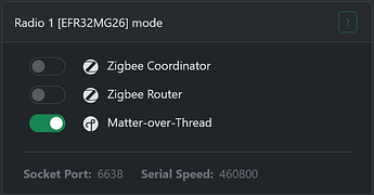 EFR32MG26 as Matter-over-Thread