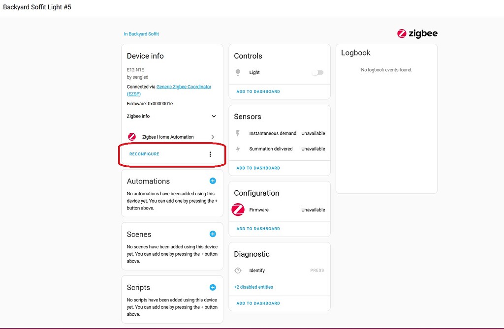 Can’t Access One Bulb - Zigbee - Home Assistant Community