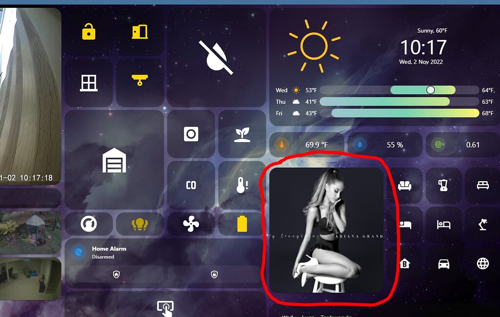 Getting the entity_picture of last active media player Frontend