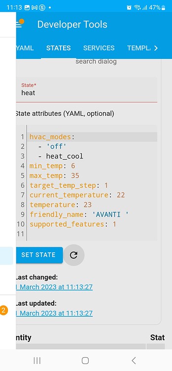 How to set state of a device - Configuration - Home Assistant Community