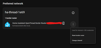 Preferred network