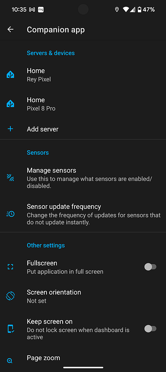 Android Companion Companion App shows two devices for the same phone - Home Assistant ...