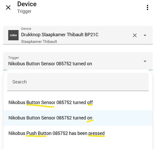 nikobus push button 1