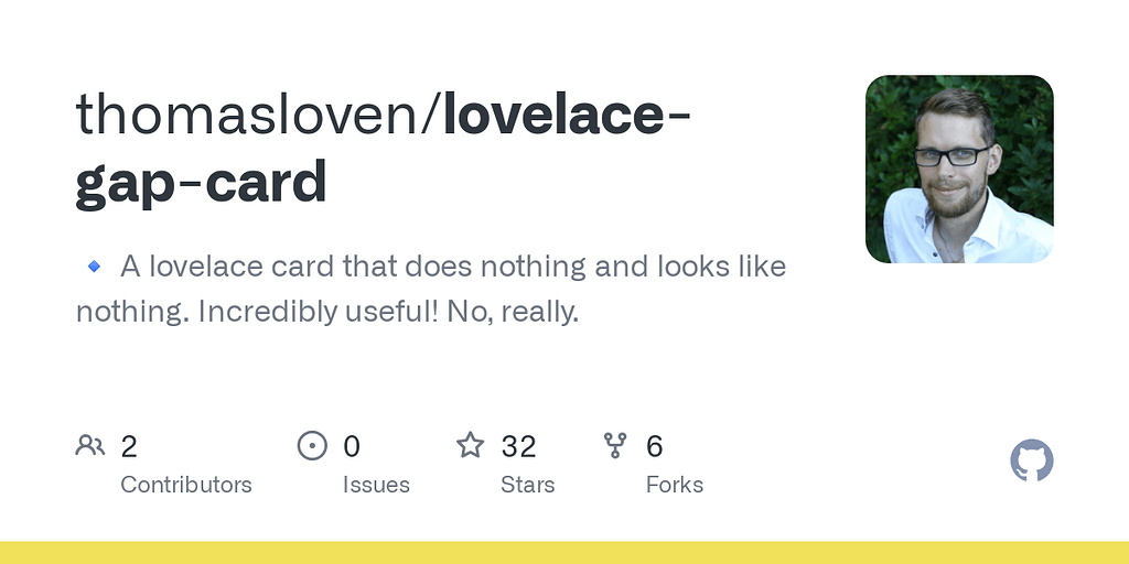 Gap card with invisible button - Frontend - Home Assistant Community
