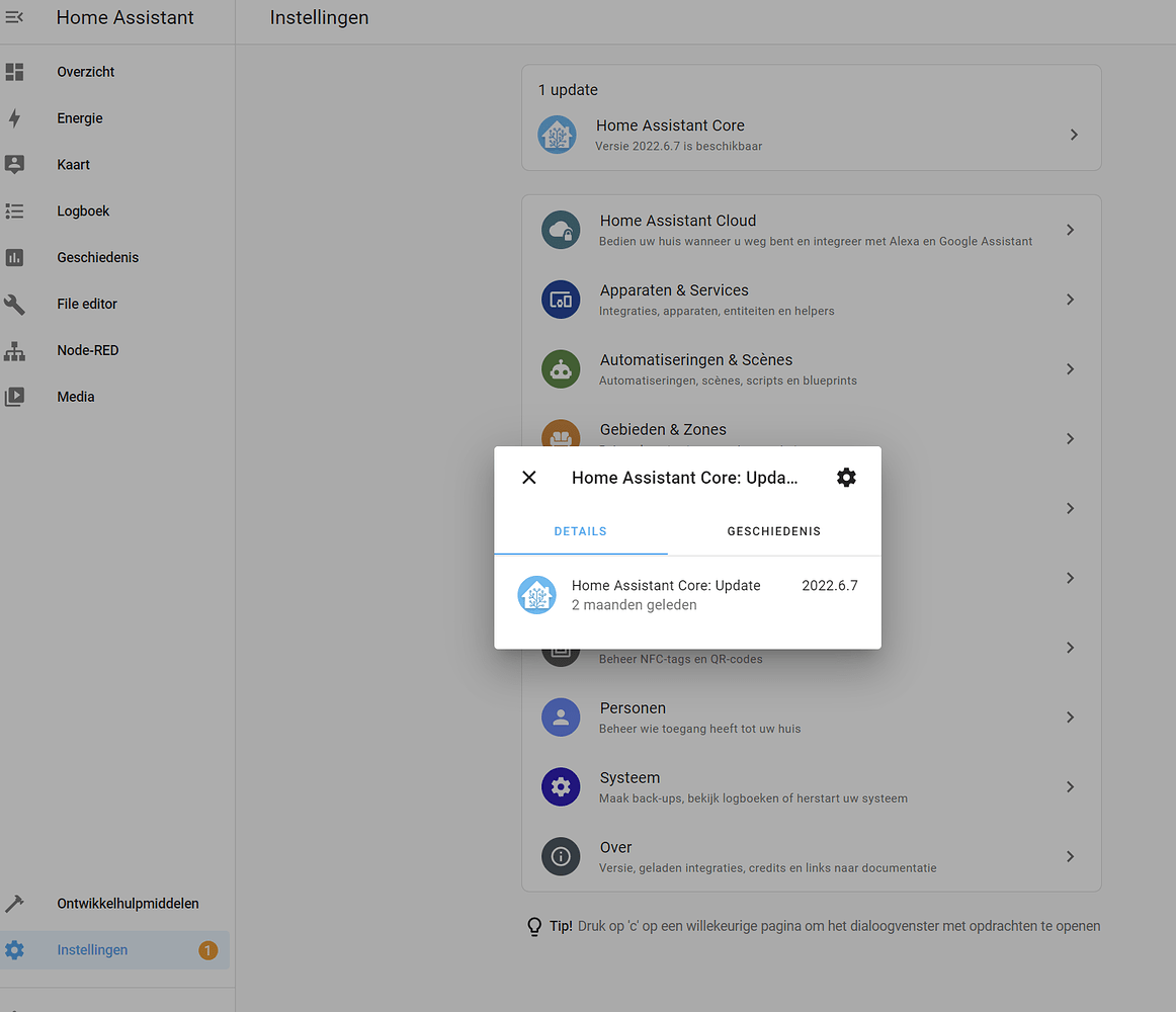 no-longer-receiving-updates-on-settings-tab-configuration-home