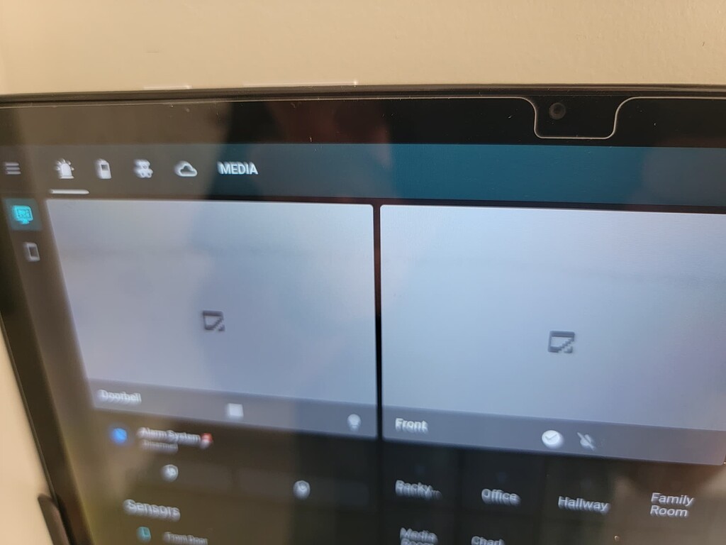Unifi security cameras showing this on some tablets Configuration Home Assistant Community