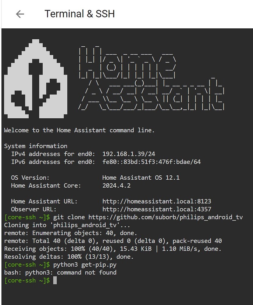 Python3 missing? - Installation - Home Assistant Community