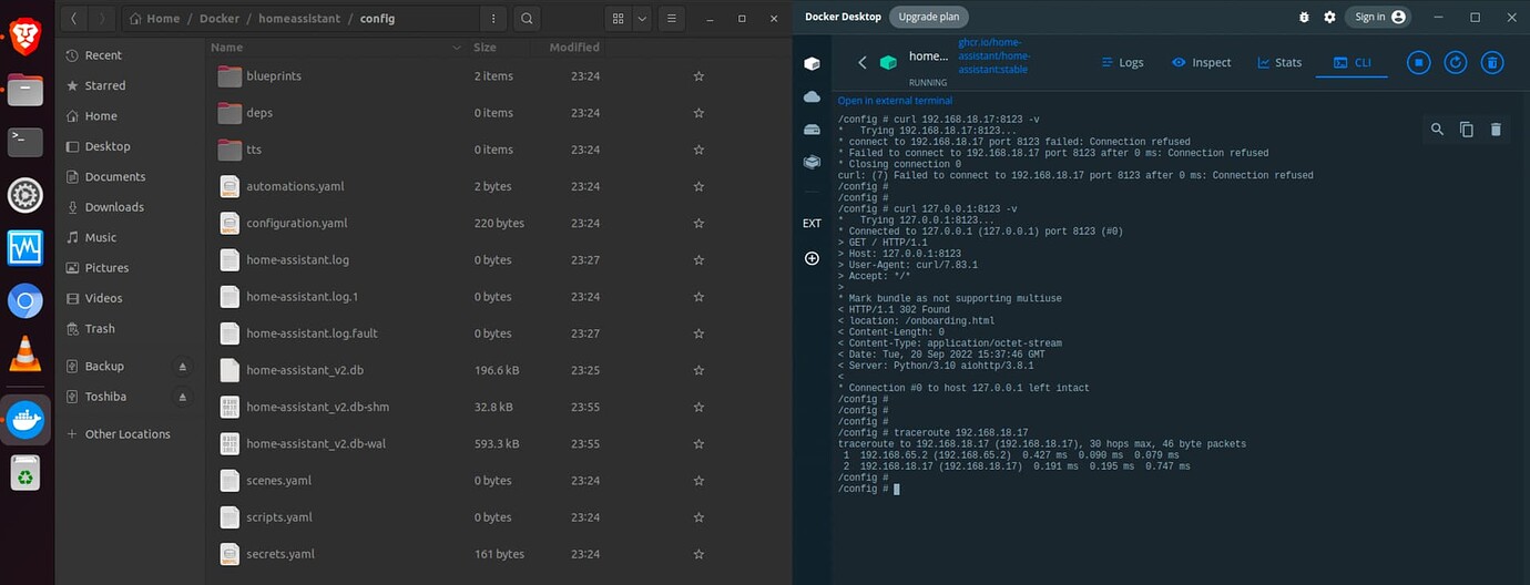Docker Compose Web Ui Cannot access Web UI - Docker-Compose - Installation - Home Assistant ...