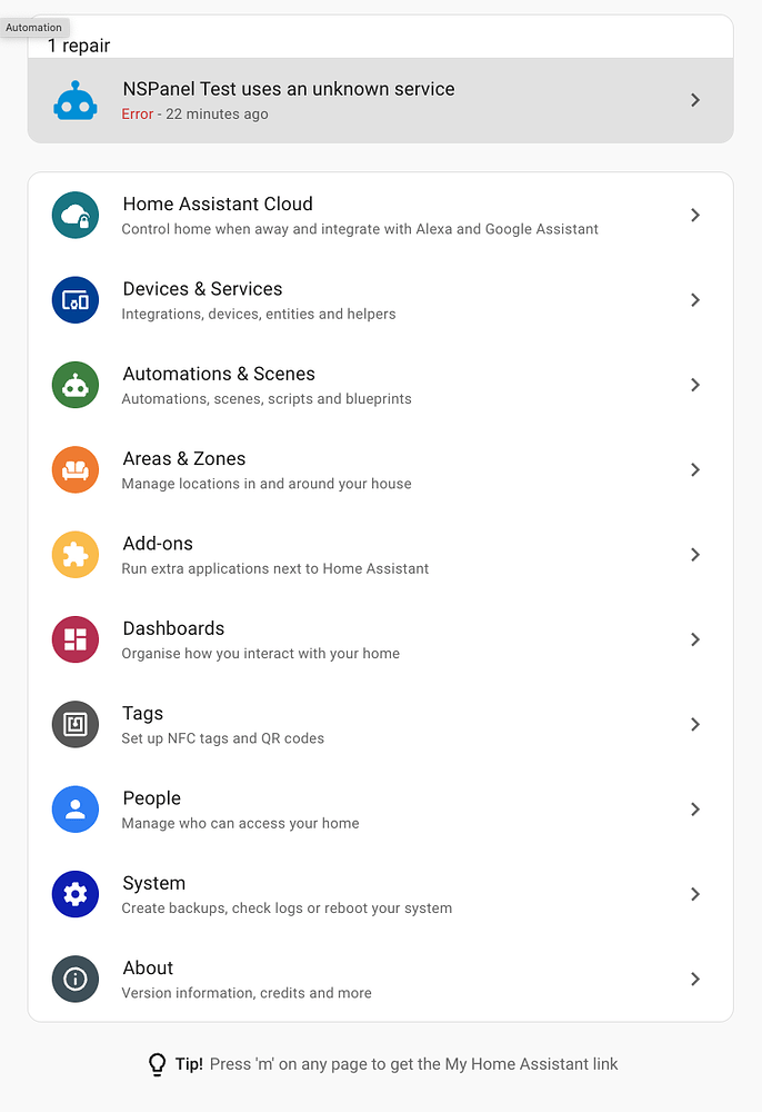 Sonoff NSPanel Blueprint Configure your own custom NSPanel easy via a