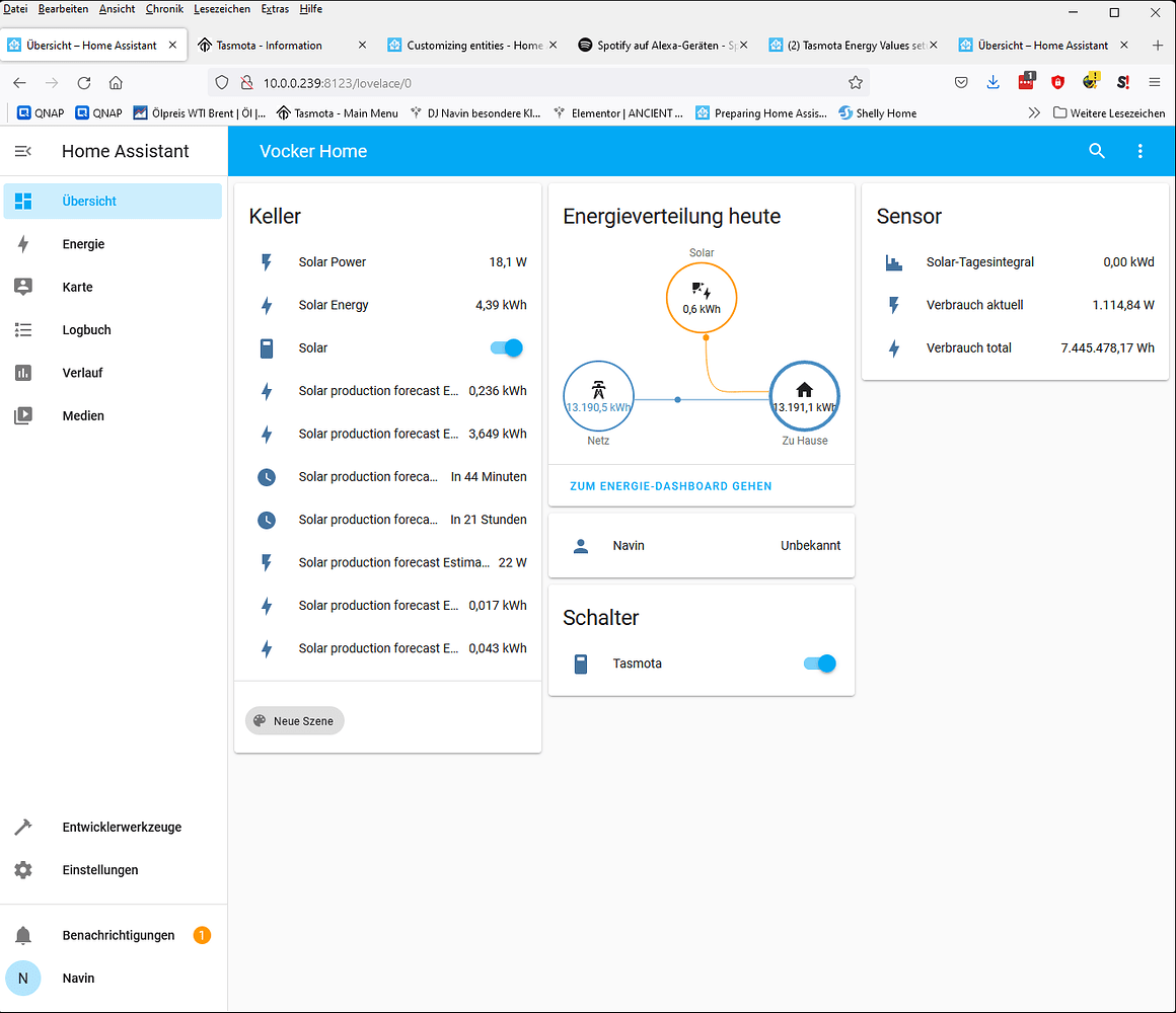 Tasmota Energy Values setup - Frontend - Home Assistant Community