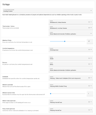 🔥 Advanced Heating Control - Blueprints Exchange - Home Assistant Community