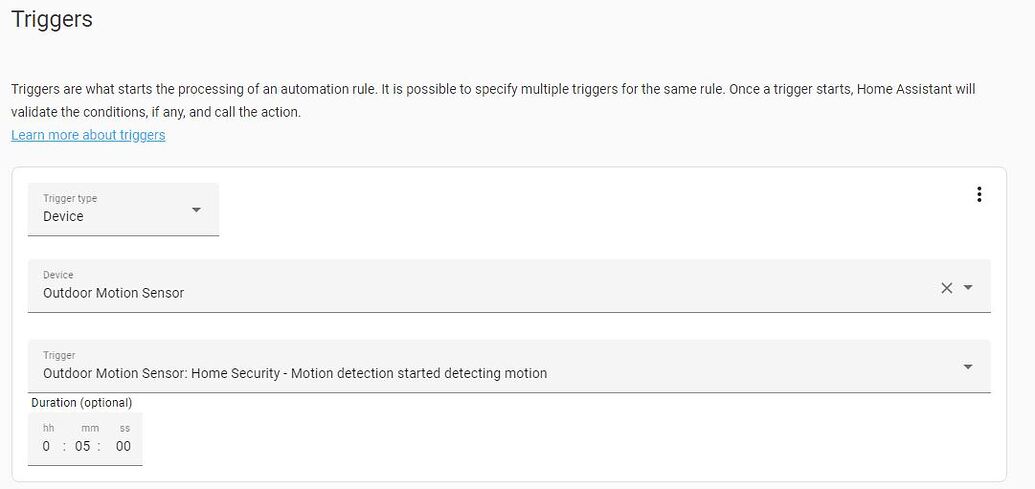 Setting up a motion sensor - Configuration - Home Assistant Community