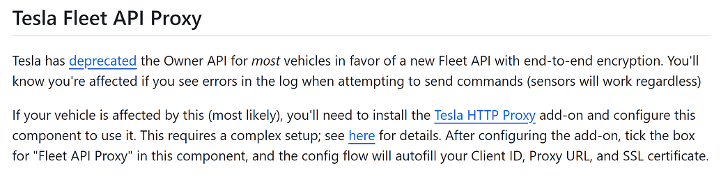 Tesla Http Logs Tesla Integration only works one way since a few days - Home Assistant ...