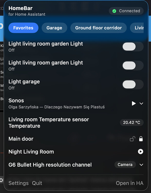 HomeBar for Home Assistant (macOS menu bar app) - Dashboards & Frontend ...