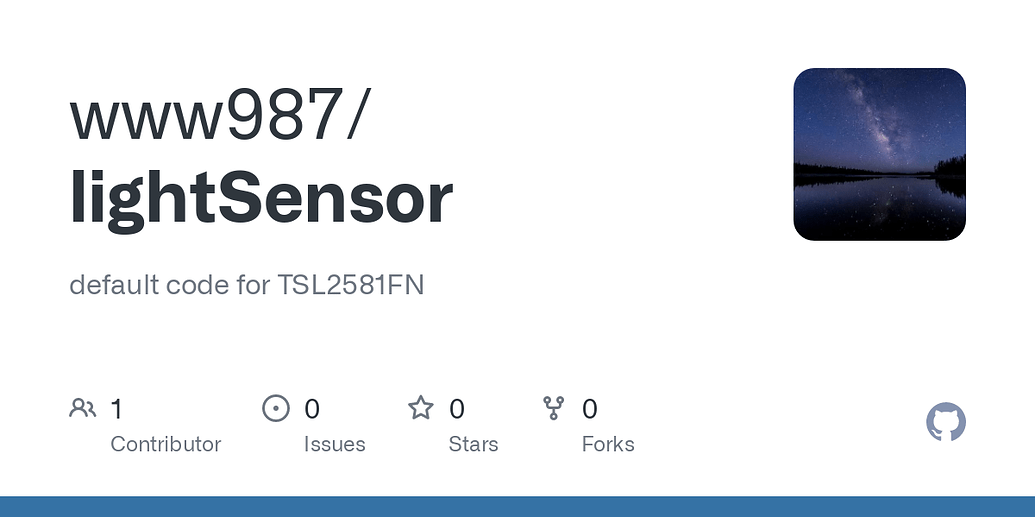 Getting data from TSL2581 light sensor on raspberry pi 4 with HS OS ...