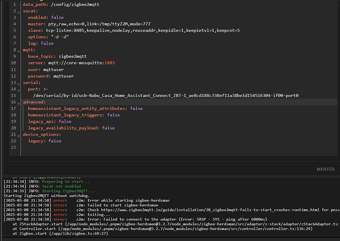 Error while starting zigbee-herdsman Failed to start zigbee - Page 8 ...