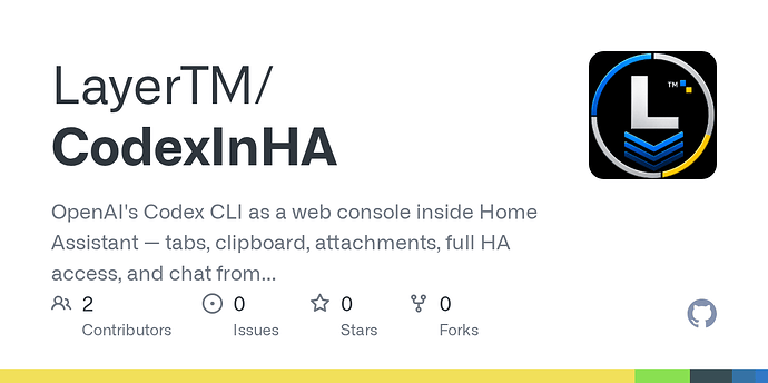 Claude Code and Codex as Home Assistant add-ons, plus an AI Agent ...