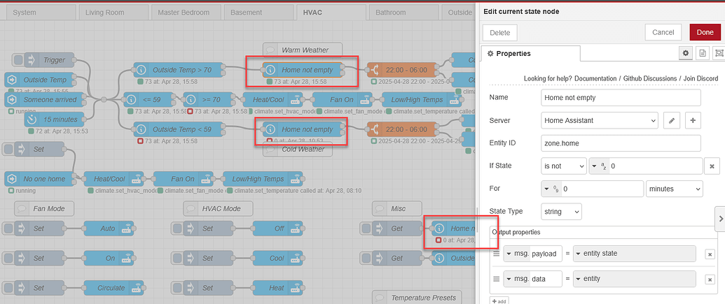 Current State Node Incorrectly Returning Value From Previous Node ...