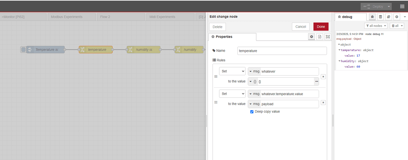 Node-red msg.payload formula questions - Node-RED - Home Assistant ...