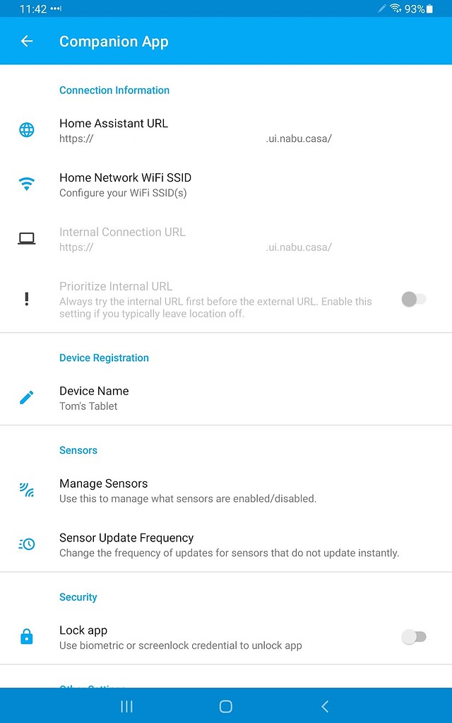 Companion App not connecting to local IP Home Assistant Companion for Android Home Assistant
