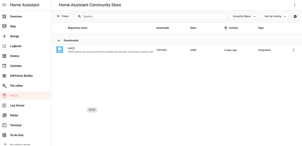 HACS not showing up any integration - Third party integrations - Home ...
