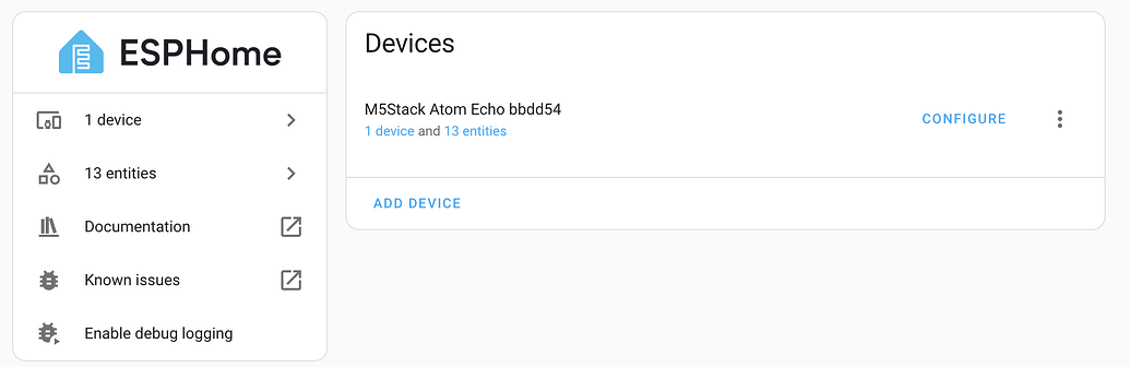First non-zigbee device m5stack Atom Echo - please point me in the ...
