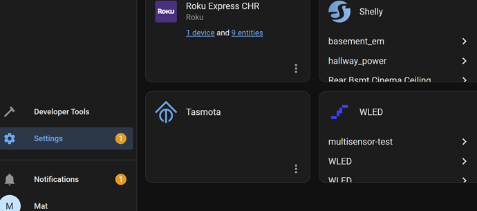 Exposing Tasmota switches etc on HA dashboard - Configuration - Home ...