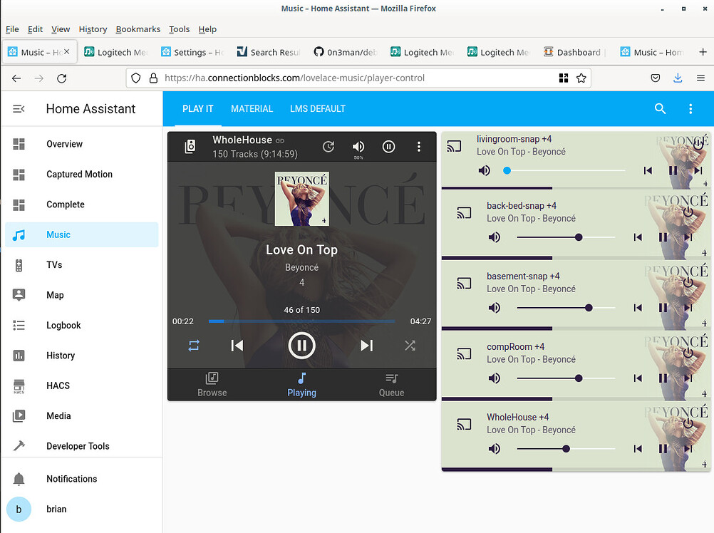 How to Build a LMS based whole house audio system Share your