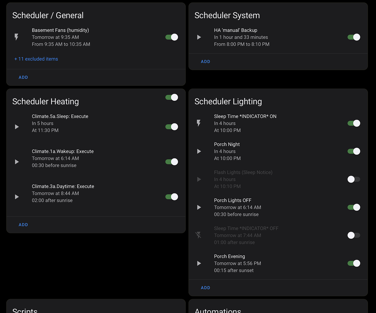 UI for scheduling lights - Frontend - Home Assistant Community