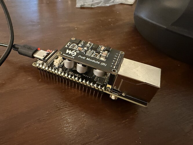ESP32-P4 POE RJ45