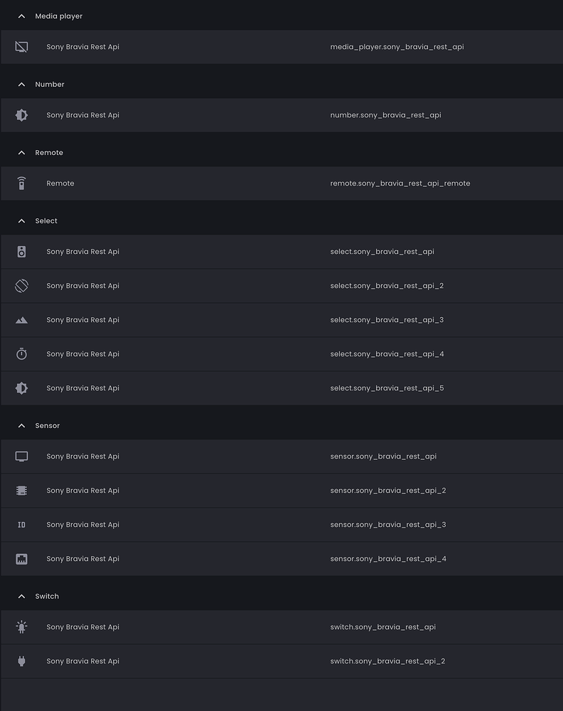 Api Soney 📺 Bravia REST API — Full Sony Bravia integration for Home Assistant ...