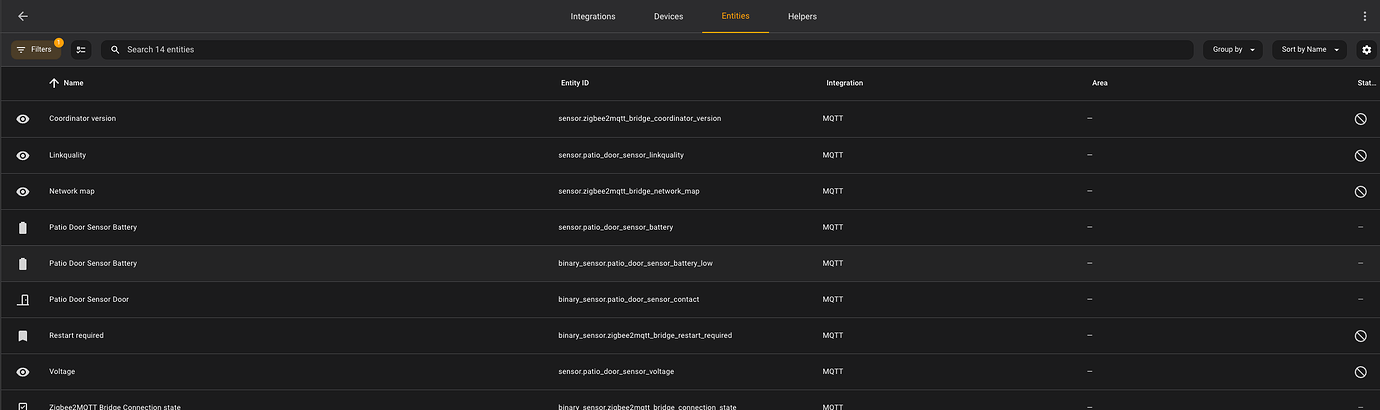 MQTT Showing entities but not devices from Z2M - Configuration - Home ...