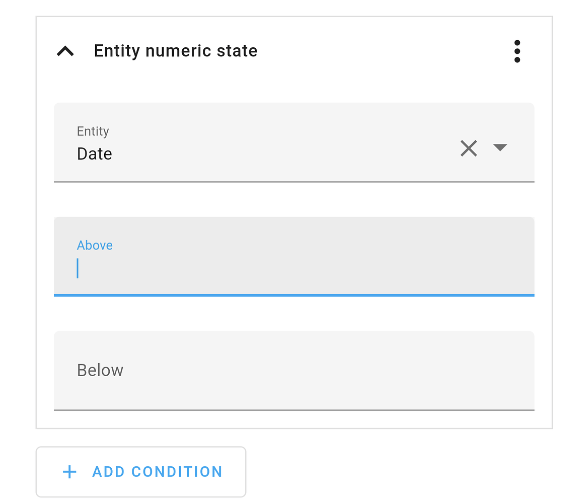 Conditional Card Support dates Feature Requests Home Assistant