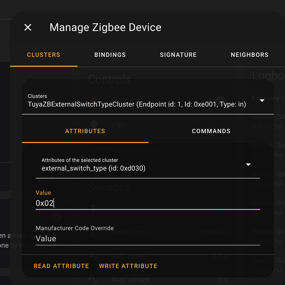Momentary switch configuration with ZHA Home Assistant OS Home Assistant Community