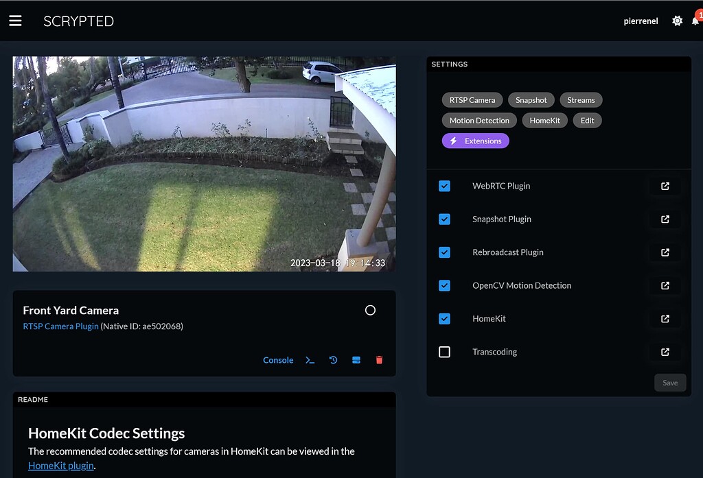 Scrypted running in Home Assistant Python Codecs error Configuration Home Assistant Community