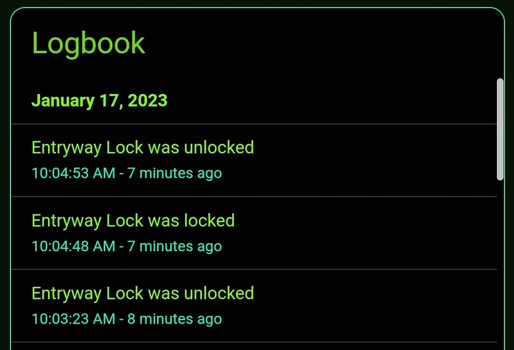 Why would my gate randomly unlock/lock by itself? Configuration