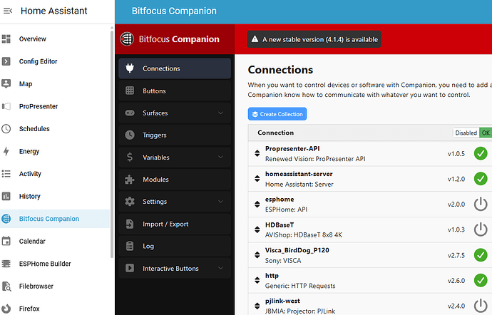 Bitfocus companion add-on - Feature Requests - Home Assistant Community