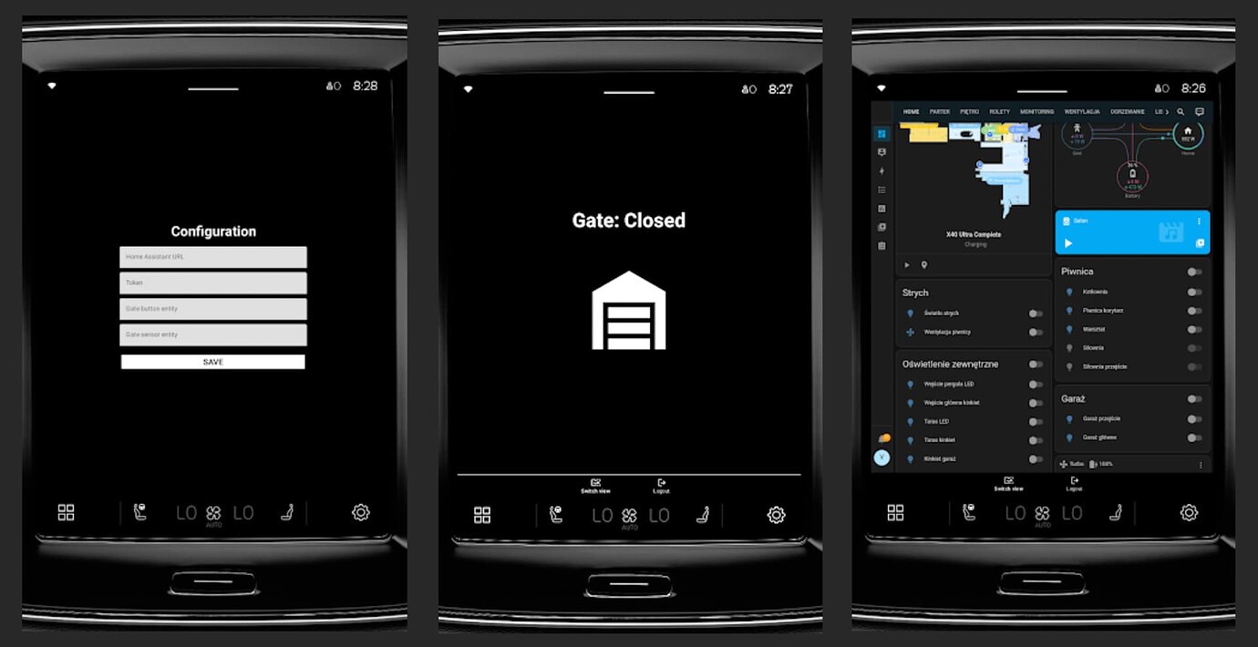 Alternative Home Assistant app with dashboard for Android Automotive ...