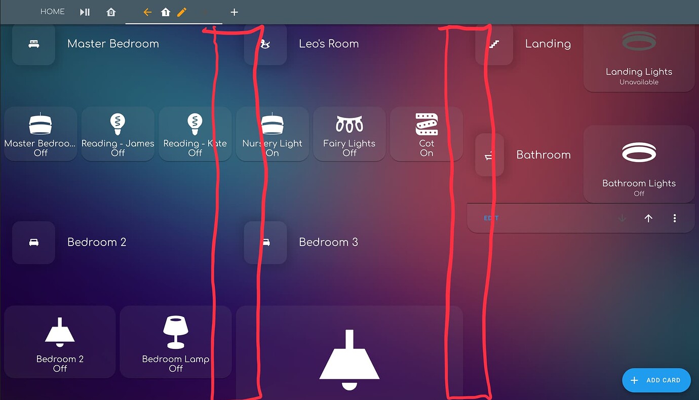 Help with spacing of tiles - Frontend - Home Assistant Community