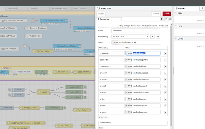 passing an array to HA in a sensor attribute