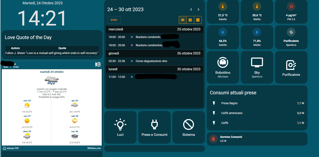 My Tablet Dashboard - Dashboards & Frontend - Home Assistant Community