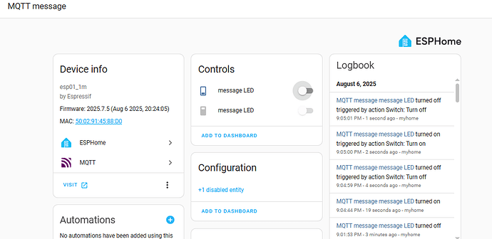 MQTT - need help - ESPHome - Home Assistant Community